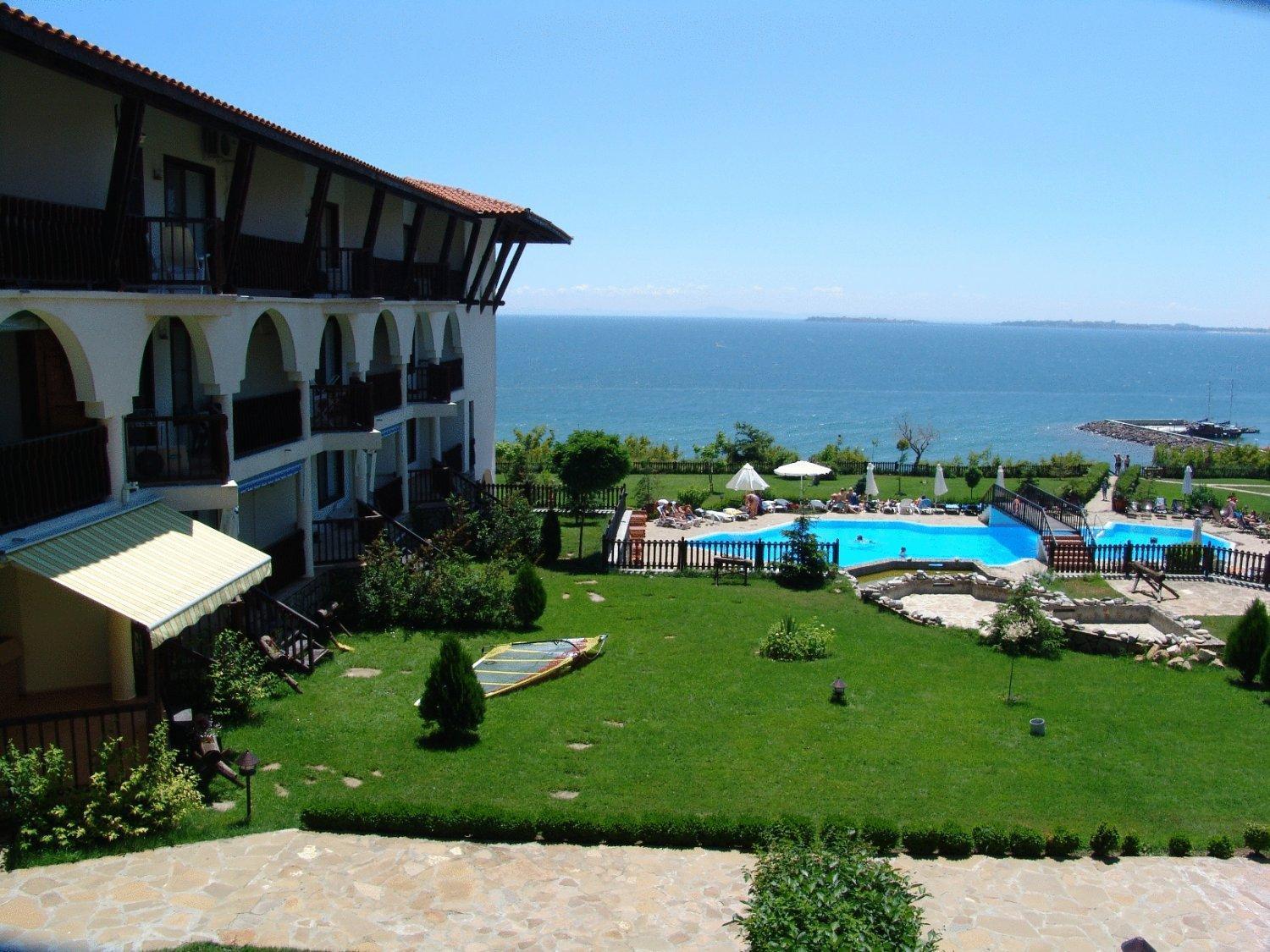 Monastery 1 Apart Complex First Line Sveti Vlas Bagian luar foto