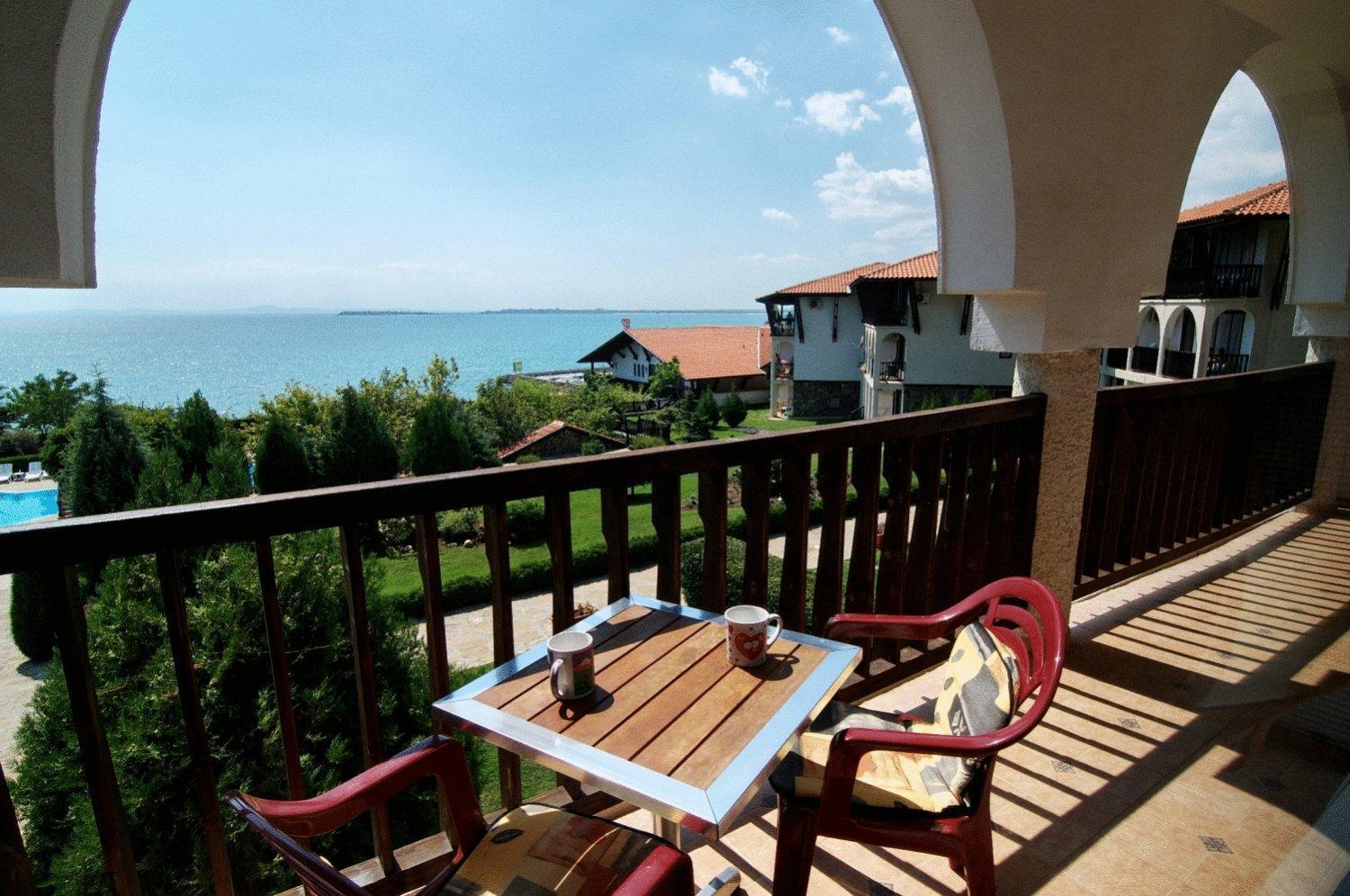 Monastery 1 Apart Complex First Line Sveti Vlas Bagian luar foto