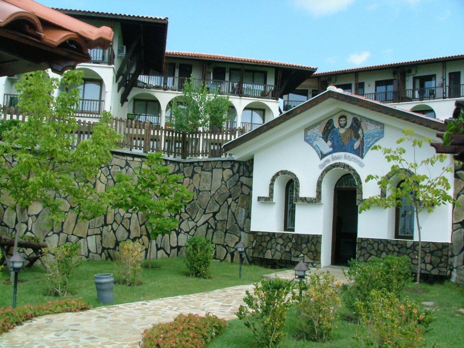 Monastery 1 Apart Complex First Line Sveti Vlas Bagian luar foto